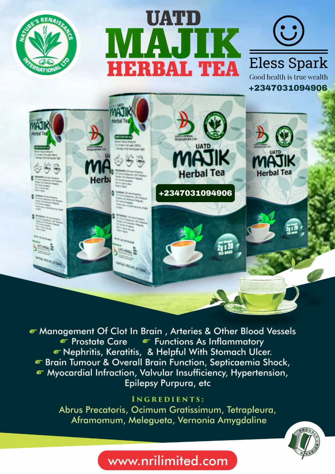 Majik herbal tea