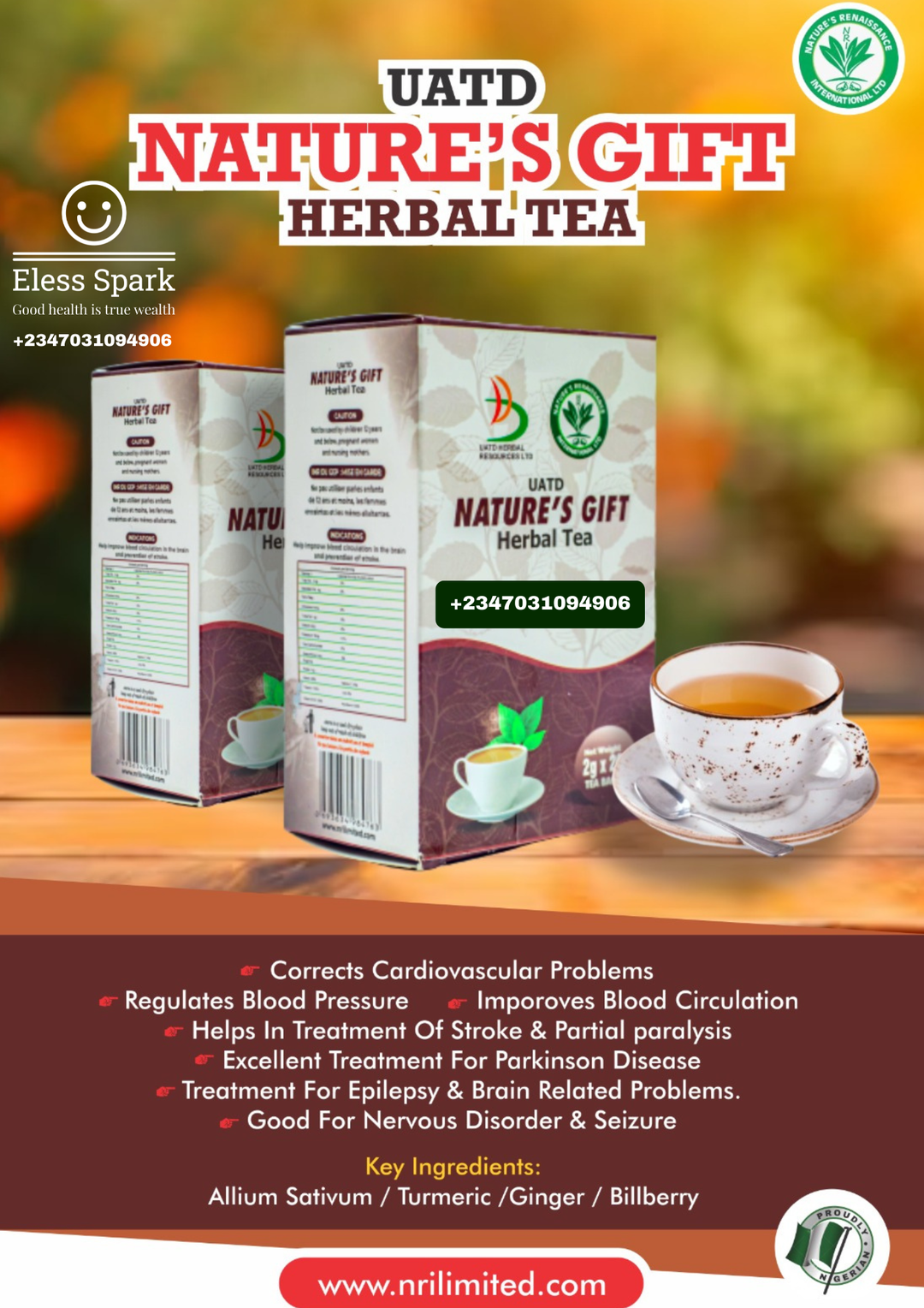 Nature's Gift herbal tea