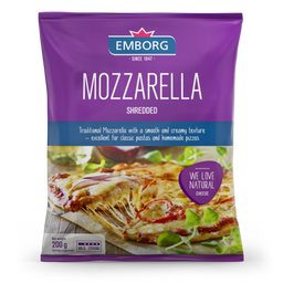 Emborg Shredded Mozzarella 200g