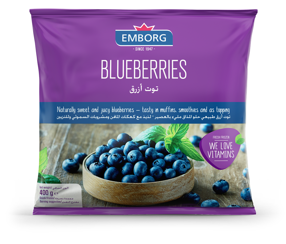 Emborg Frozen Blueberries 400g_0