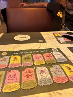 BRANDED DISPOSABLE TABLE MATS -  MINIMUM ORDER OF 1000 PIECES 