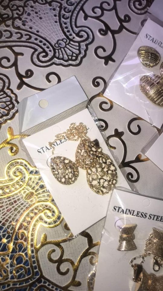 Ladies Earrings And Necklace_2