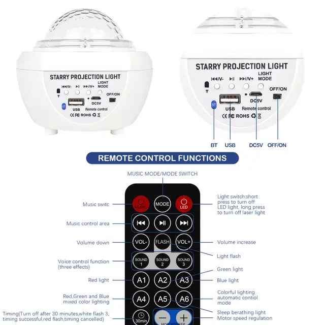 Night Light LED Loudspeaker_6