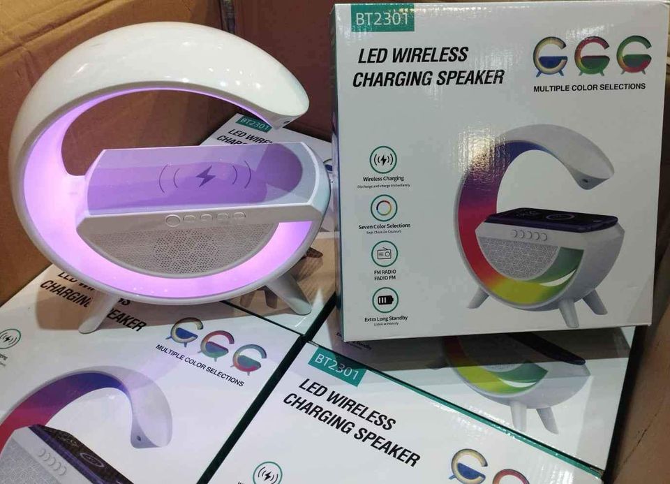 LED Wireless Charging Speaker_1