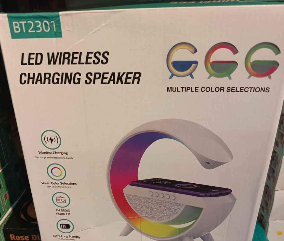 LED Wireless Charging Speaker_2