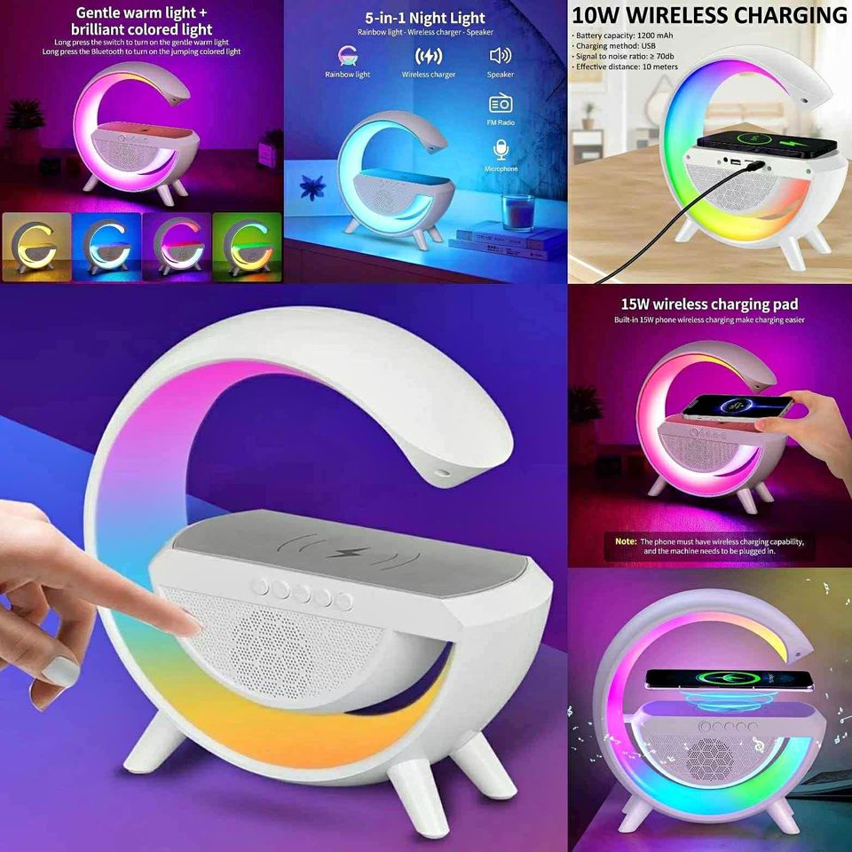 LED Wireless Charging Speaker_0