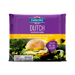 Emborg Dutch Sliced with Gouda 200g 