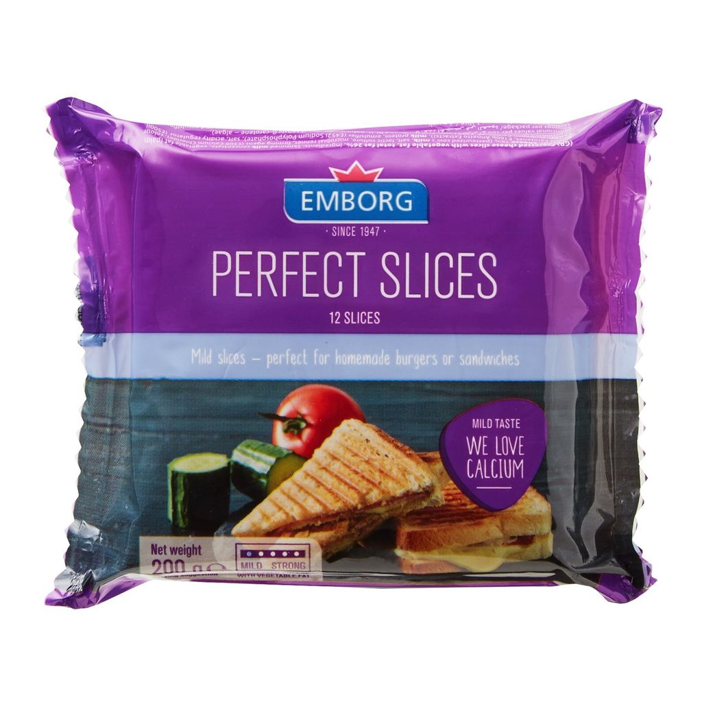 Emborg Perfect Slices Cheese 200g