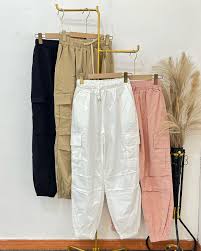 Elasticity Cargo Women Pants _3