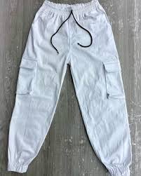 Elasticity Cargo Women Pants _2
