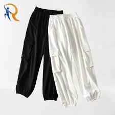 Elasticity Cargo Women Pants _1