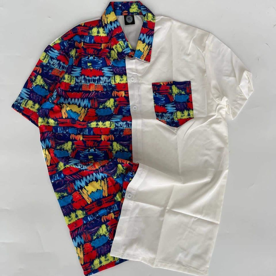 Men's Paisley Summer Tops_1