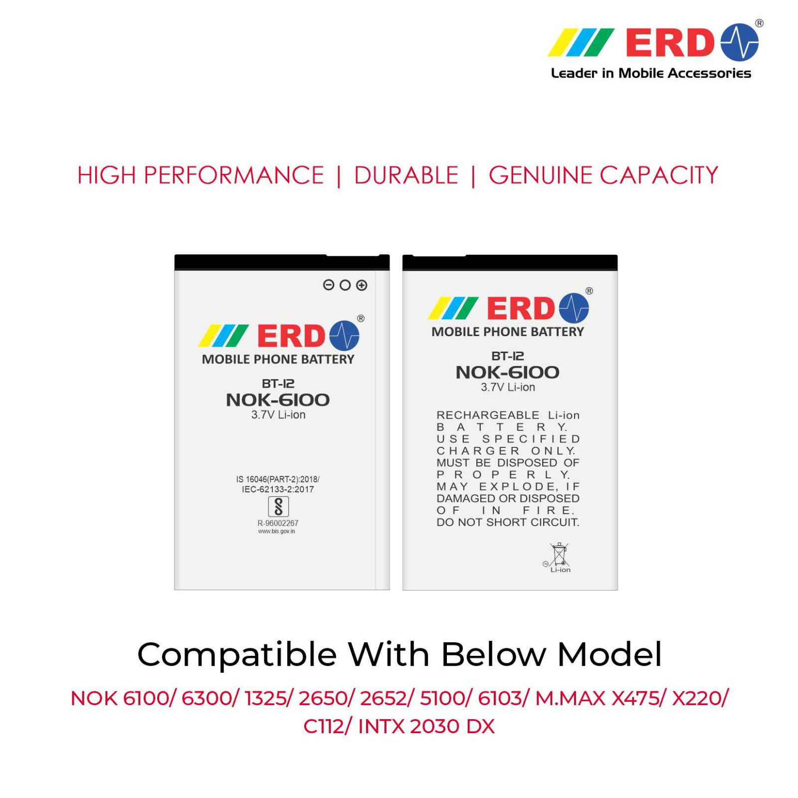 ERD BT-12 NK-6100 LI-ION Mobile Battery_0