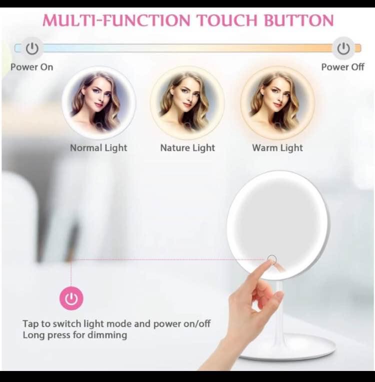 Chargeable Makeup Light Mirror_1