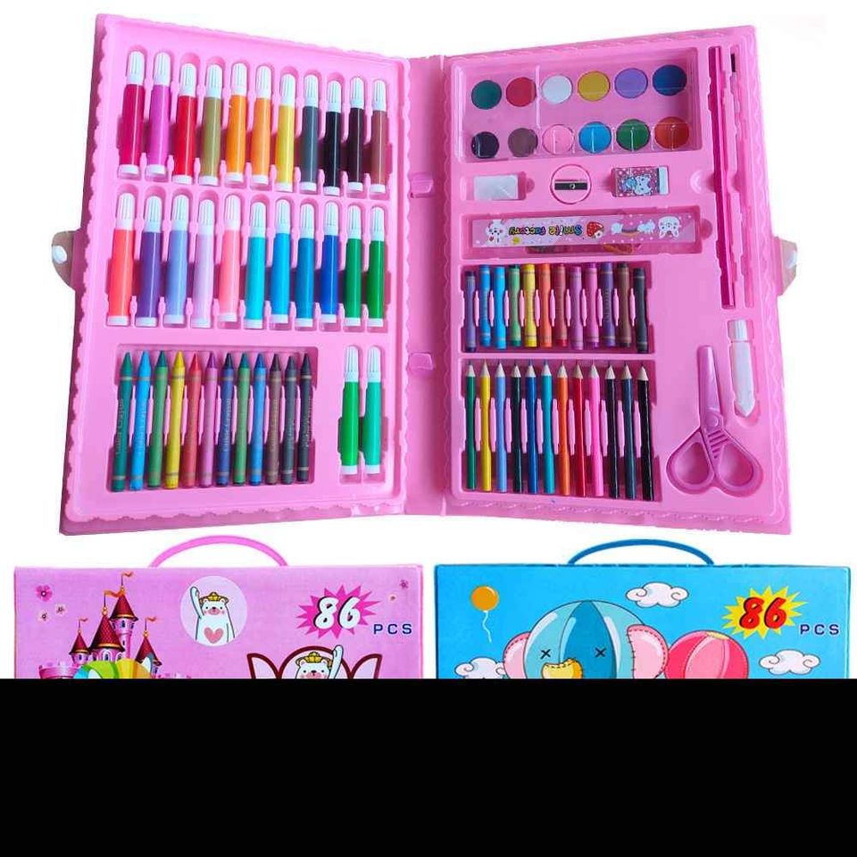 86 Pieces Coloured Pencils_1