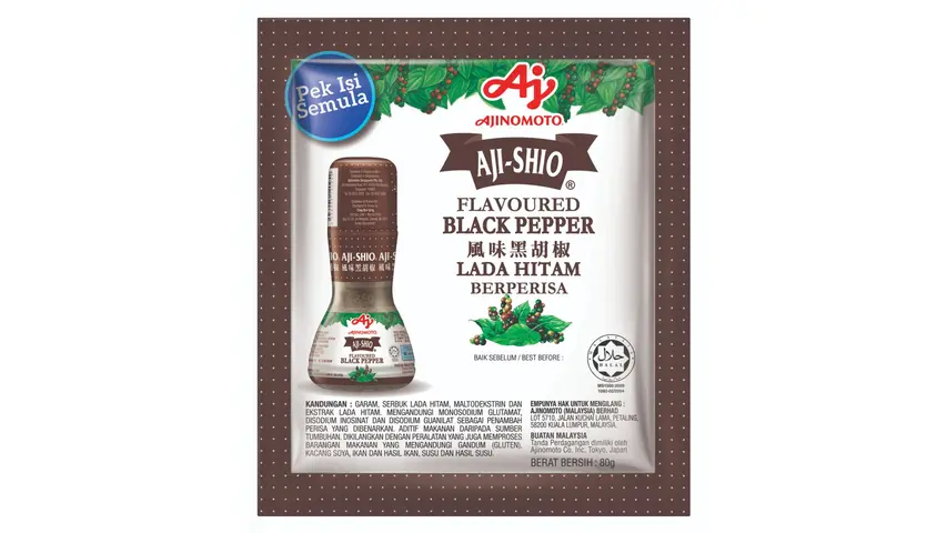 Aji Shio Black Pepper (refill) 80g _0