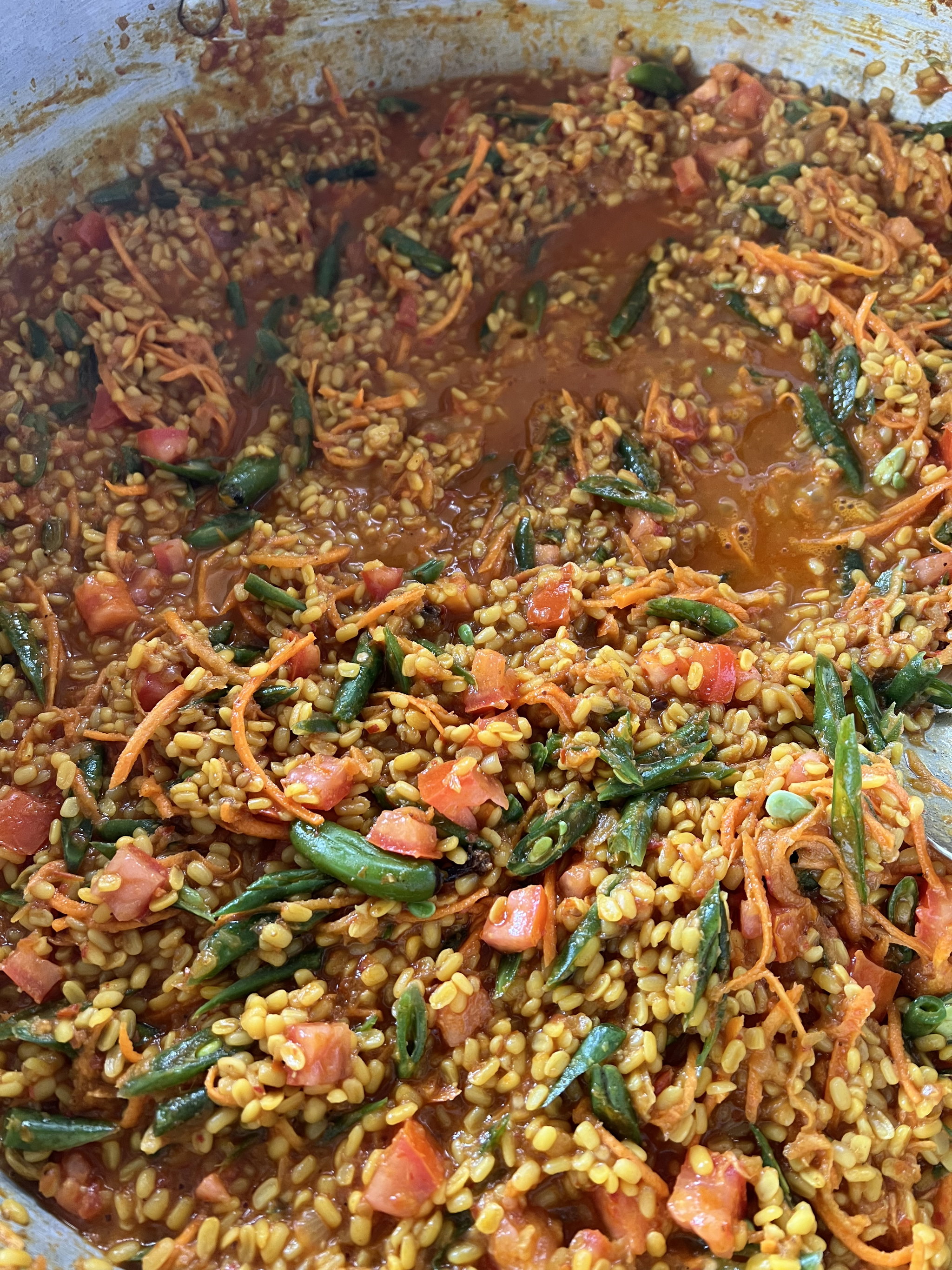 Magh ni Dhal with Vegetables and Pateria _2