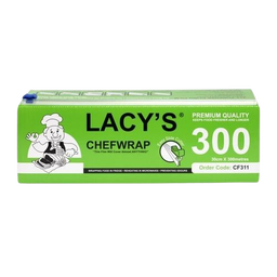 Lacy's Cling Wrap with Cutter 30cm x 300m
