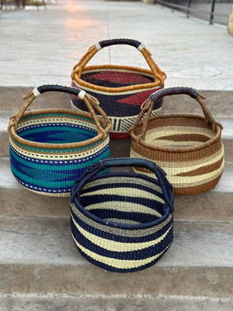 Handmade Straw Baskets