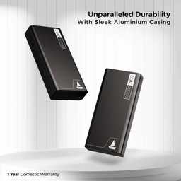 BoAt Energyshroom PB400 22.5W Powerbank 20000mAh - Carbon Black
