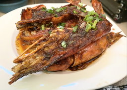 Garlic Buttered prawns 
