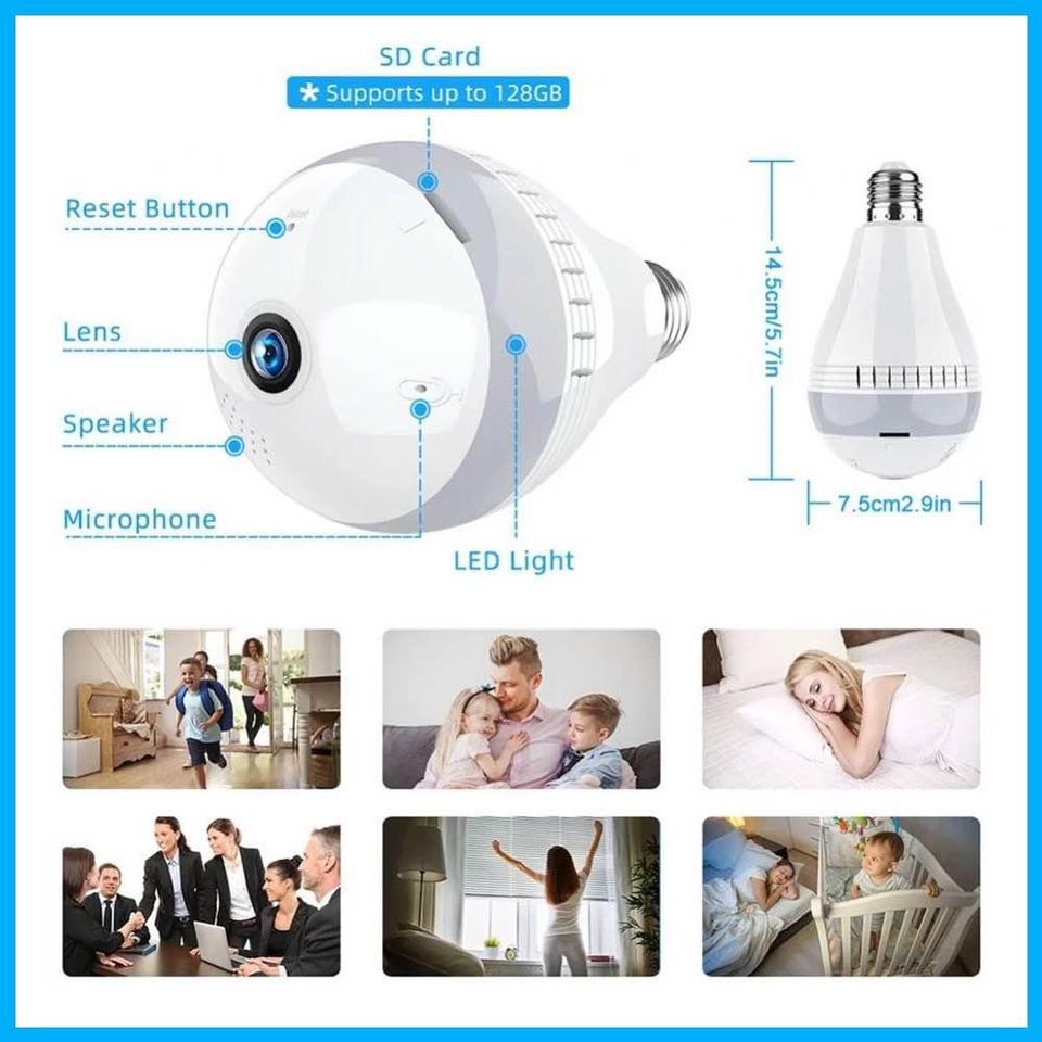 CCTV Light Bulb Camera_6
