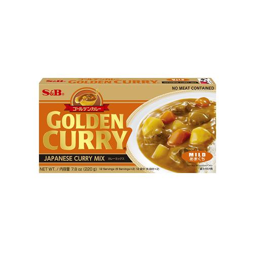 S&B Golden Curry Mix - Mild 220g_0