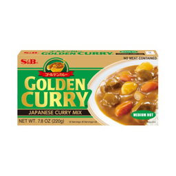 S&B Golden Curry Mix - Medium Hot 220g