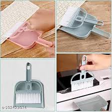 Mini Plastic Broom & Dustpan_1