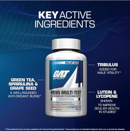 GAT SPORT MEN'S MULTI +TEST 150 TABLETS