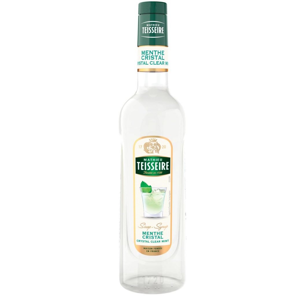 Mathieu Teisseire Crystal Clear Mint Syrup 70cl_0