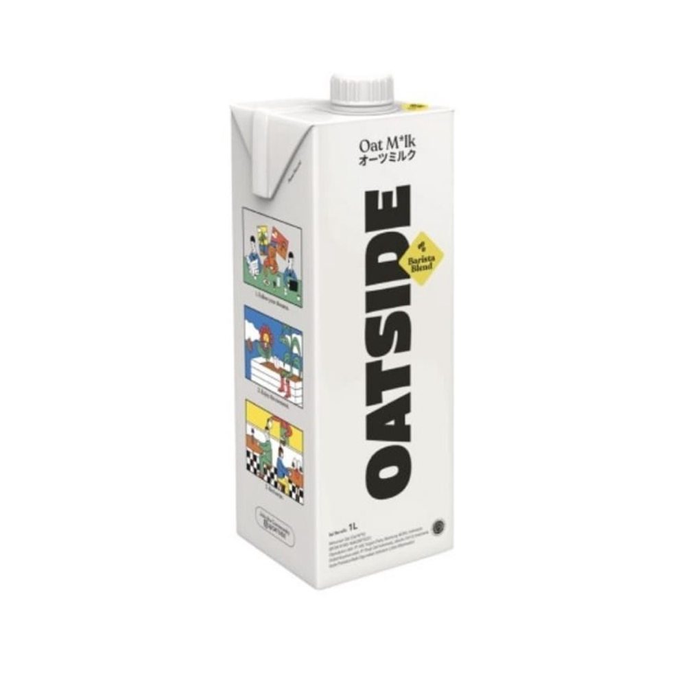 Oatside Plain Oat Milk Barista 1L_0