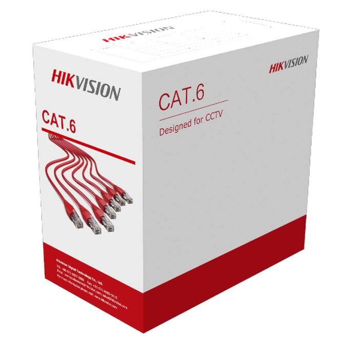 Hikvision DS-1LN6-SCO CAT6 UTP Network Cable, (meter)_0