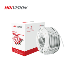 HIKVISION DS-1LN6U-W/CCA  CAT6 UTP Network Cable (CCA,0.565 mm) (meter)