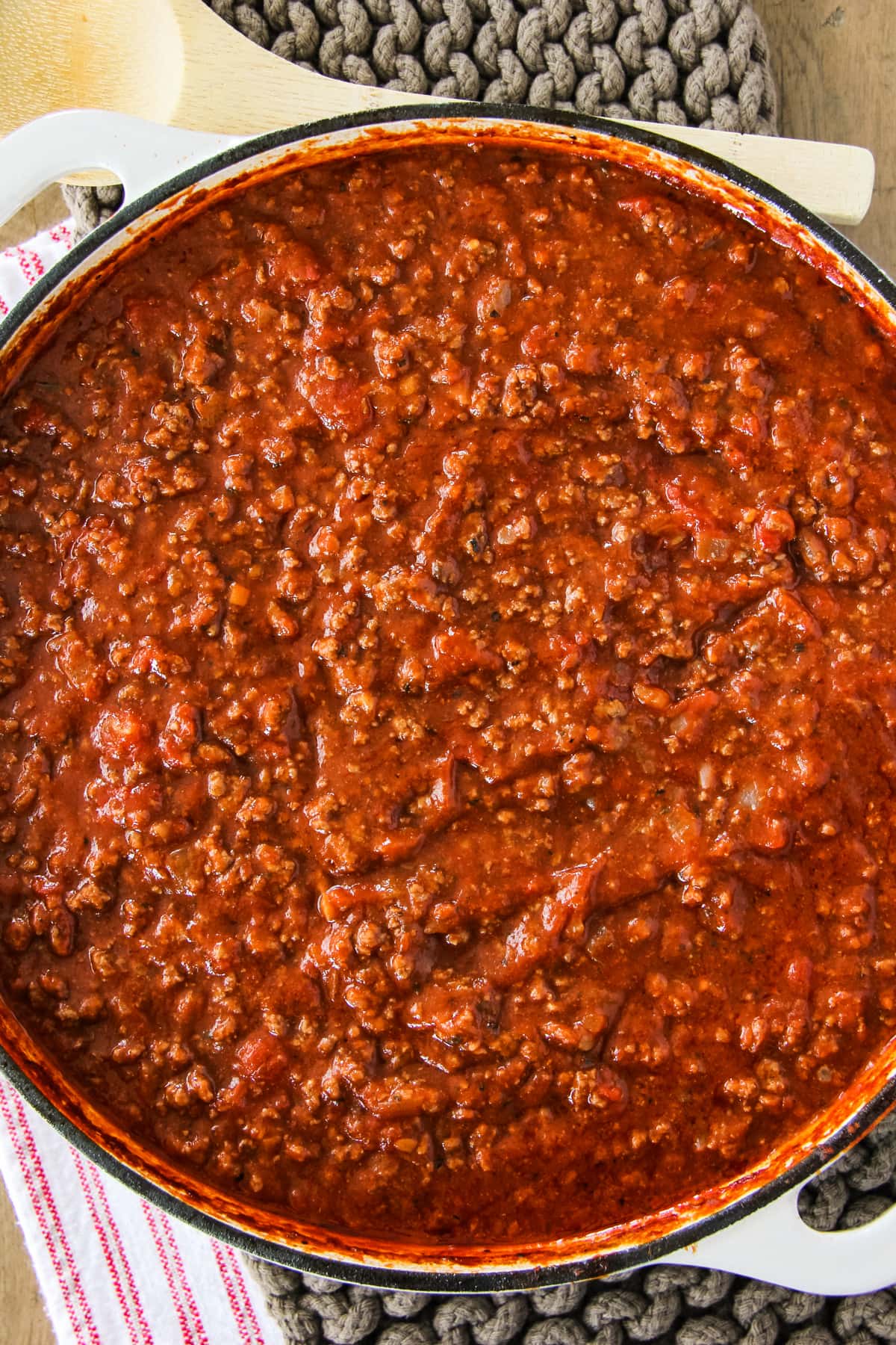 Bolognese sauce (Minced beef in Tomato Sauce) - لحمة مفرومة بصلصة الطماطم_0