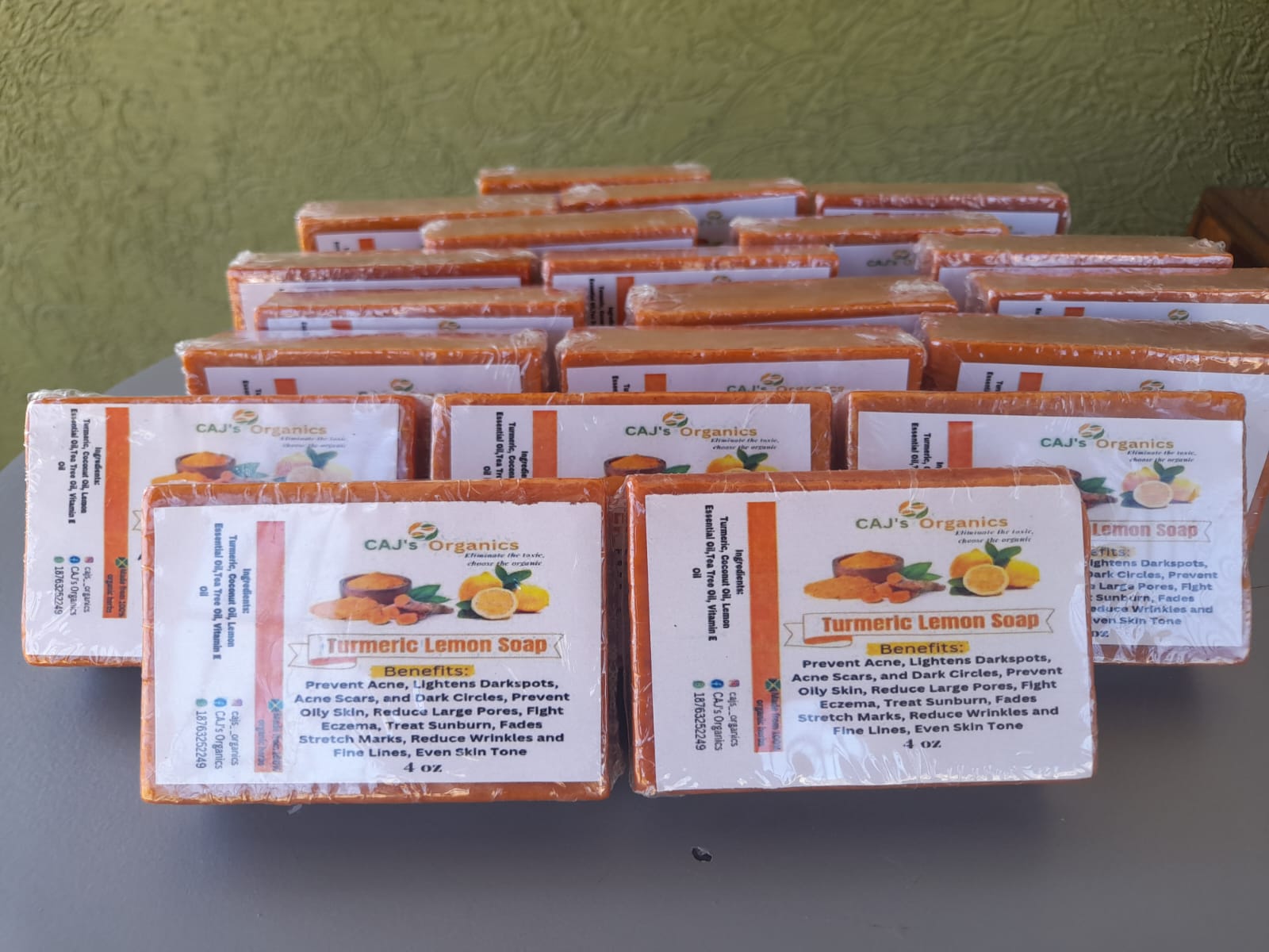 Turmeric Lemon Soap Wholesale Price (JMD)_0