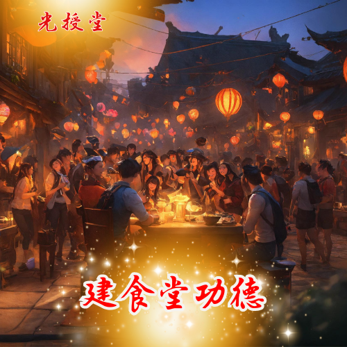  建食堂 功德 (Build Food Hall Merit)