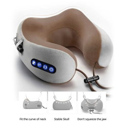 Rechargeable U-Shaped Massage Pillow