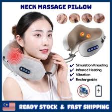 Rechargeable U-Shaped Massage Pillow_3