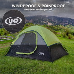 Camping Tent 2 Person, Waterproof Windproof Tent