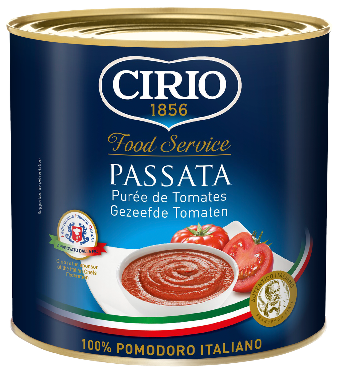 Cirio Passata - Sieved Tomatoes 2.5kg