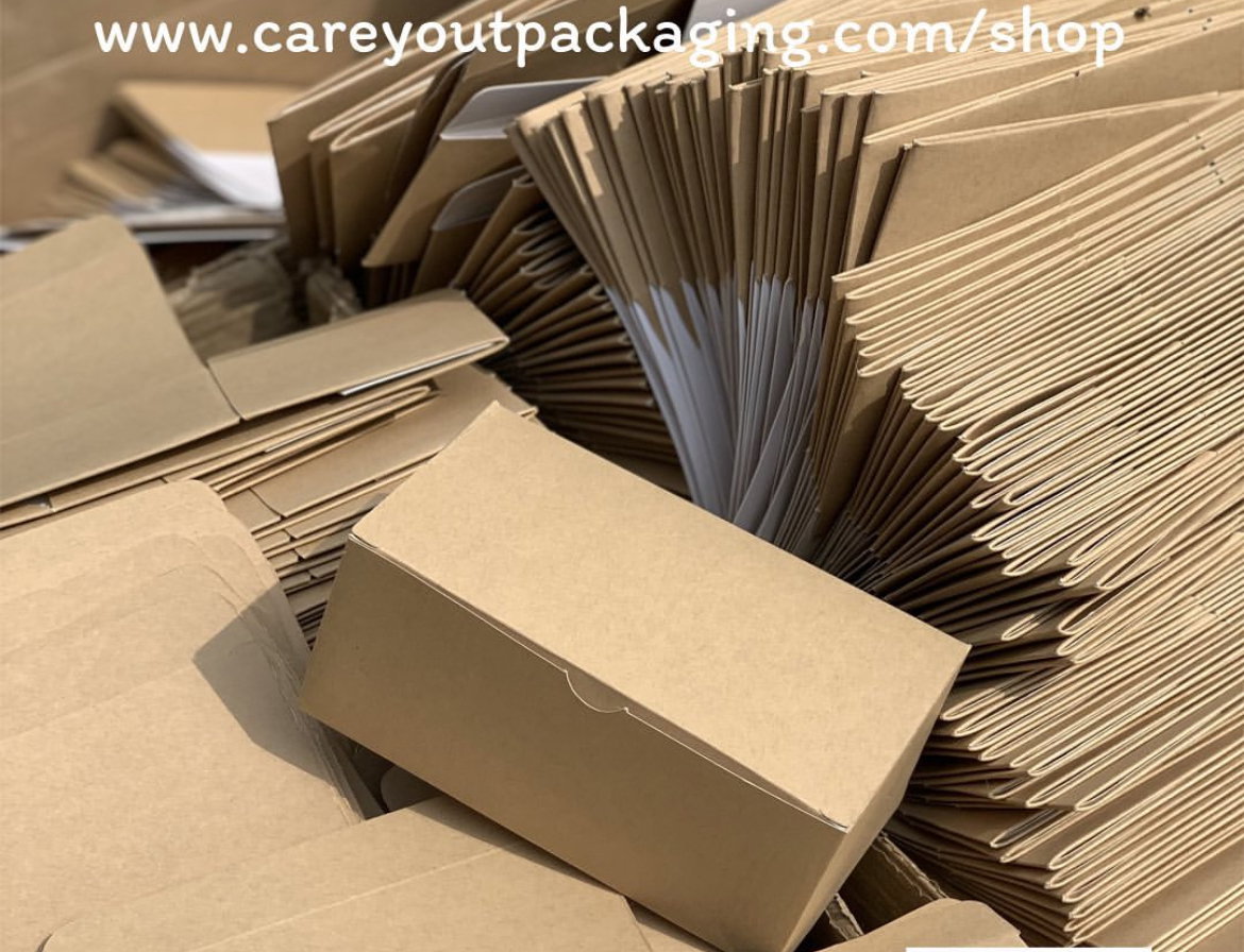QUICK SERVICE TAKEOUT BOXES - PLAIN BROWN _8