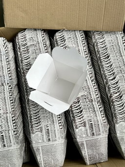 CHINESE TAKEOUT PAILS - RETRO NEWSPAPER PRINTS  - 946ml (32oz)