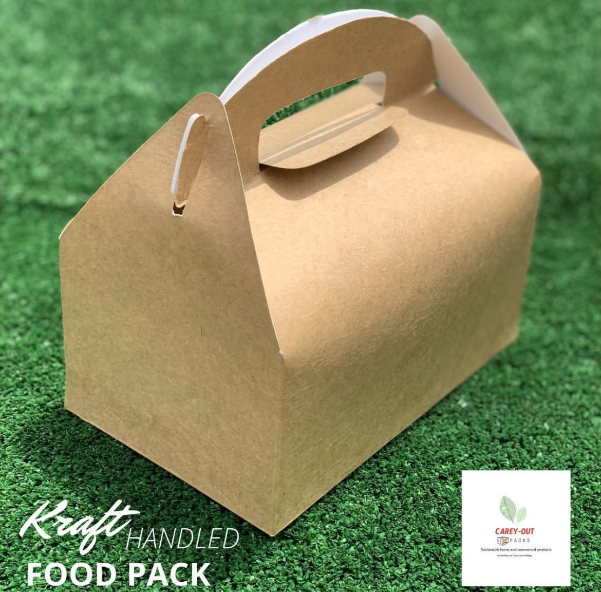 TAKEOUT GABLE BOXES - PLAIN BROWN - _8