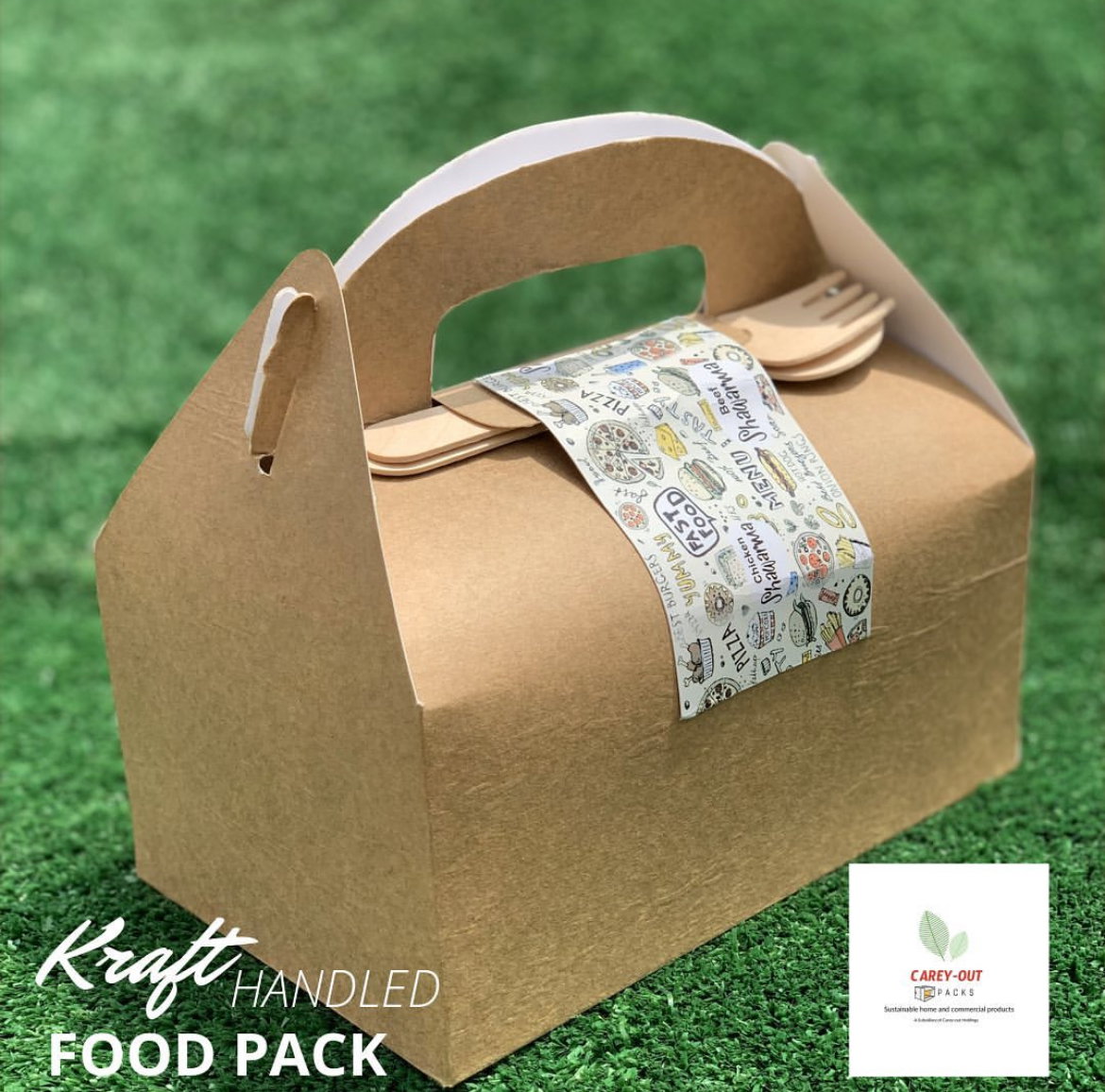 TAKEOUT GABLE BOXES - PLAIN BROWN - _9