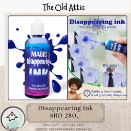 Disappearing ink 