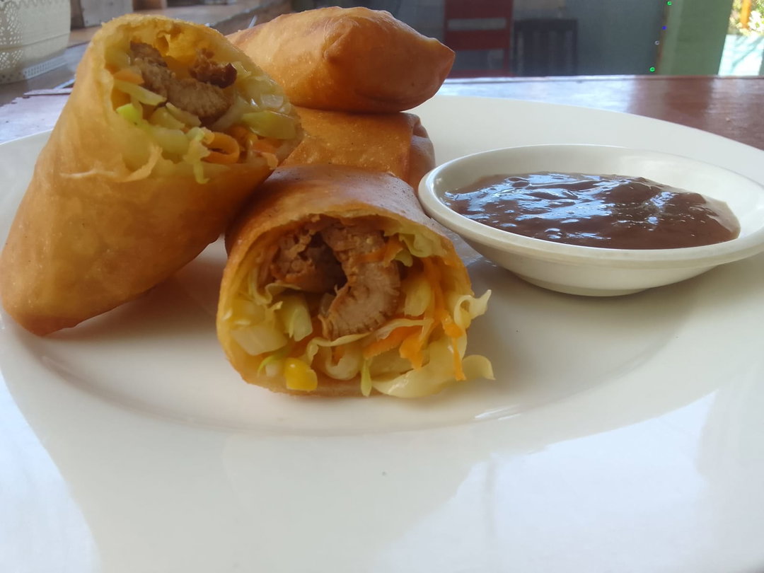 Pork & Veg Spring Roll 