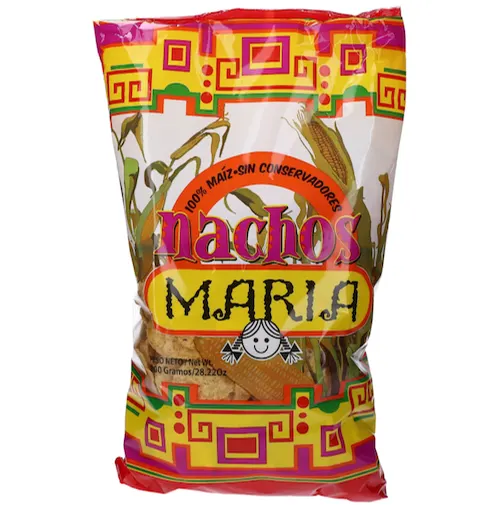 Nacho Chips with Salt