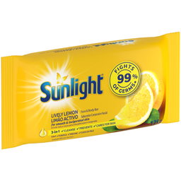 Sunlight Cleansing Face And Body Bar Soap Lively Lemon 175g