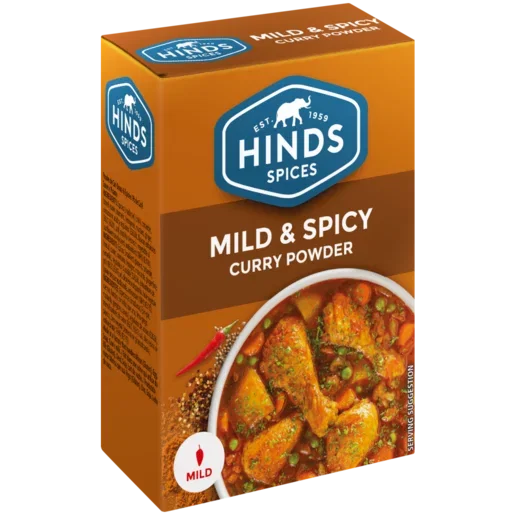 Hinds Spices Mild & Spicy Curry Powder 50g